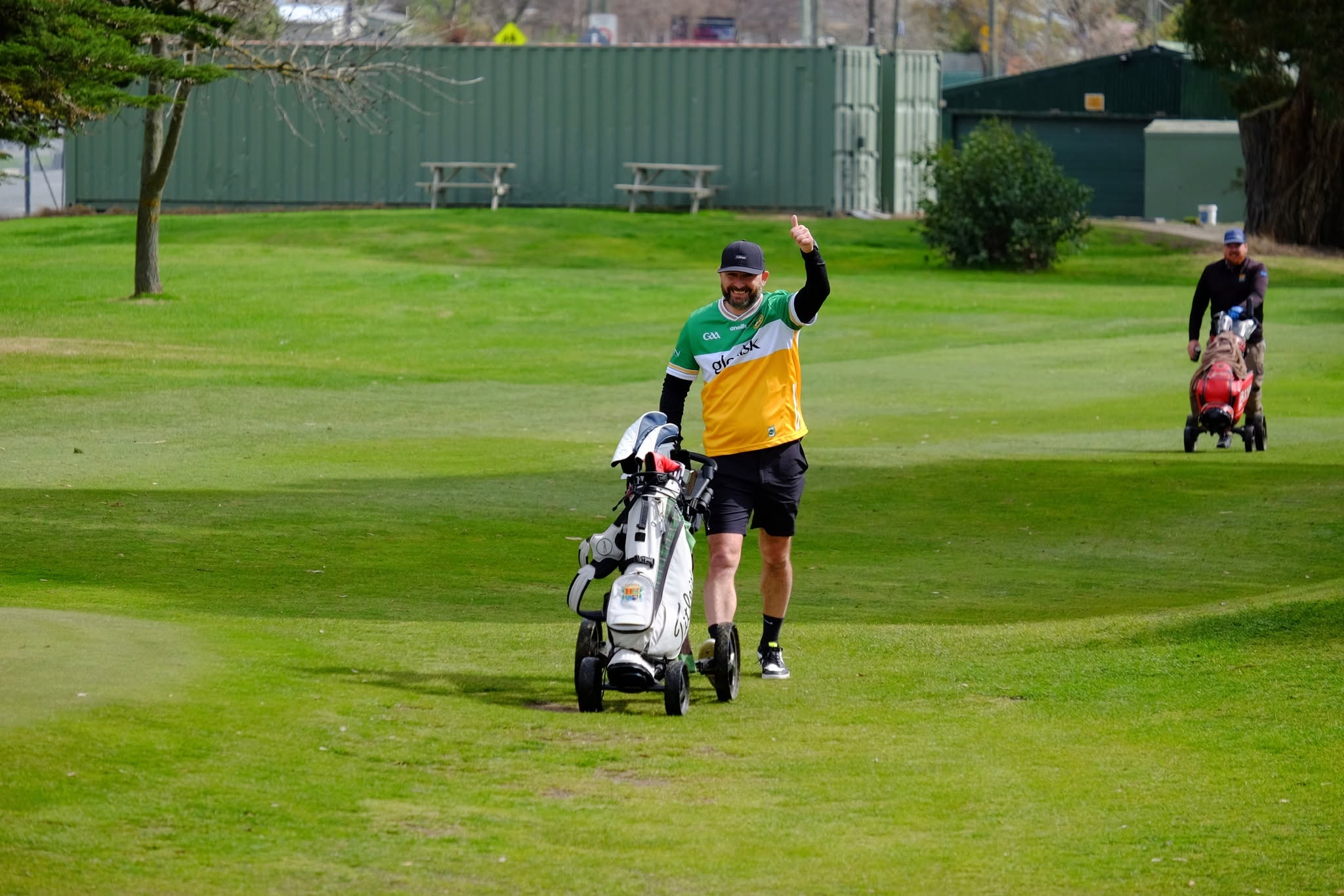 Christchurch Irish Golf Society players at a club event