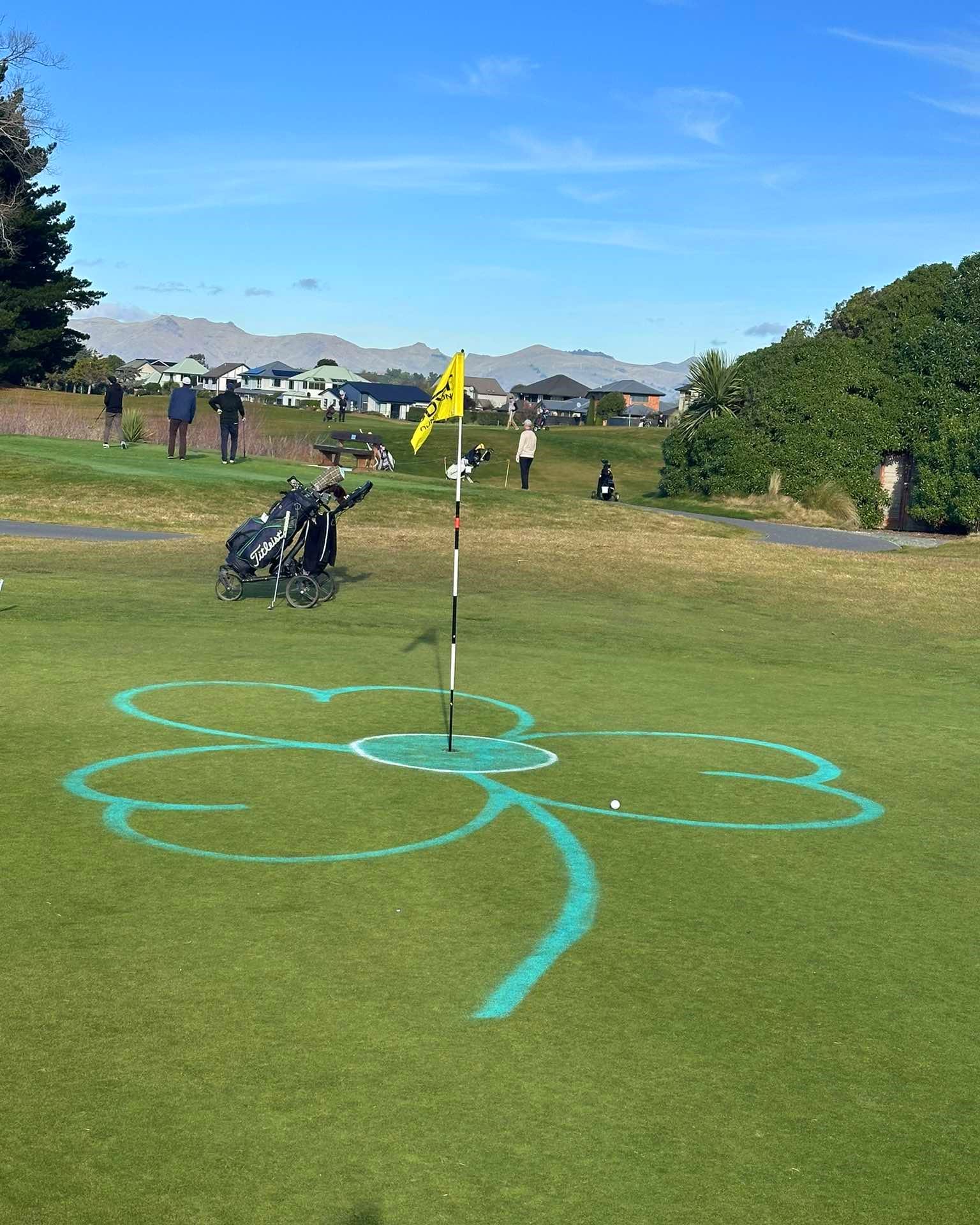 Christchurch Irish Golf Society players at a club event