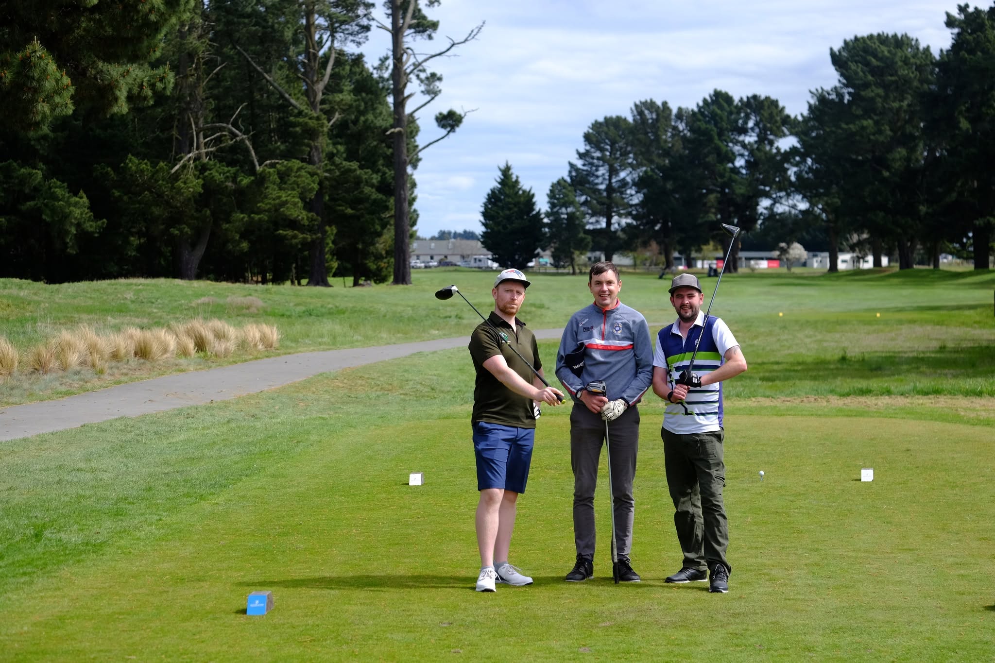 Christchurch Irish Golf Society players at a club event