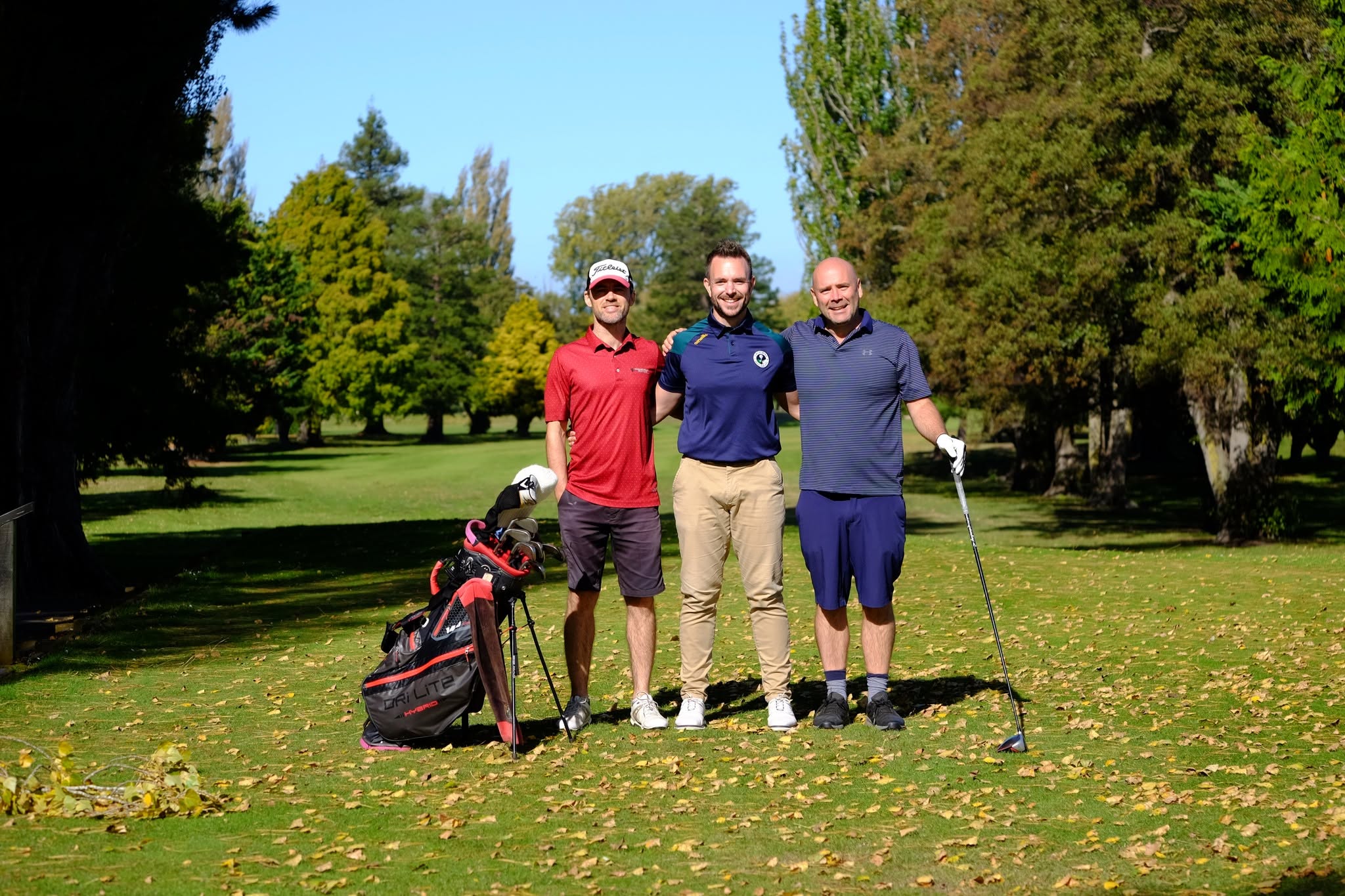 Christchurch Irish Golf Society players at a club event